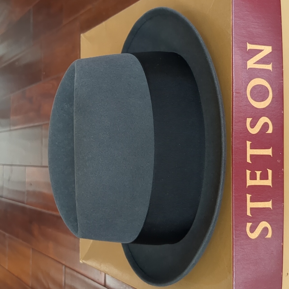 Royal Stetson Vintage Men's Gray Felt S7 Fedora - Picture 4 of 16